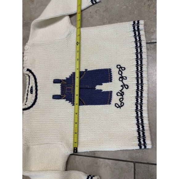 Baby Gap Knit Sweater with Overalls Design - Picture 7 of 8